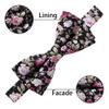 AUSKY 8 PACKS Elegant Adjustable Pre-tied Bow Ties for Men Boys (1&4&5&6&8 Pack for option) (Floral G) view 4