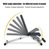 RIEJIN Weight Bench Adjustable Workout Bench for Home Exercise Bench Gym Bench, Strength Training. Foldable Incline Decline Lifting view 3