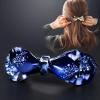 Korean style bow spring hairpin light luxury half-tie top clip horizontal clip elegant female fashion hair accessories (Color : MHM-01-198-08) view 2