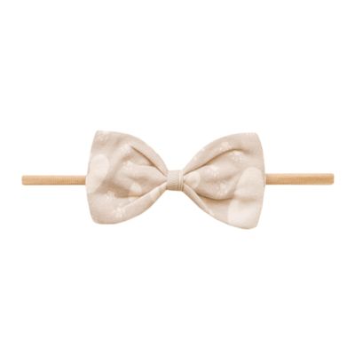 Copper Pearl Bowtie Baby Bow Tracker