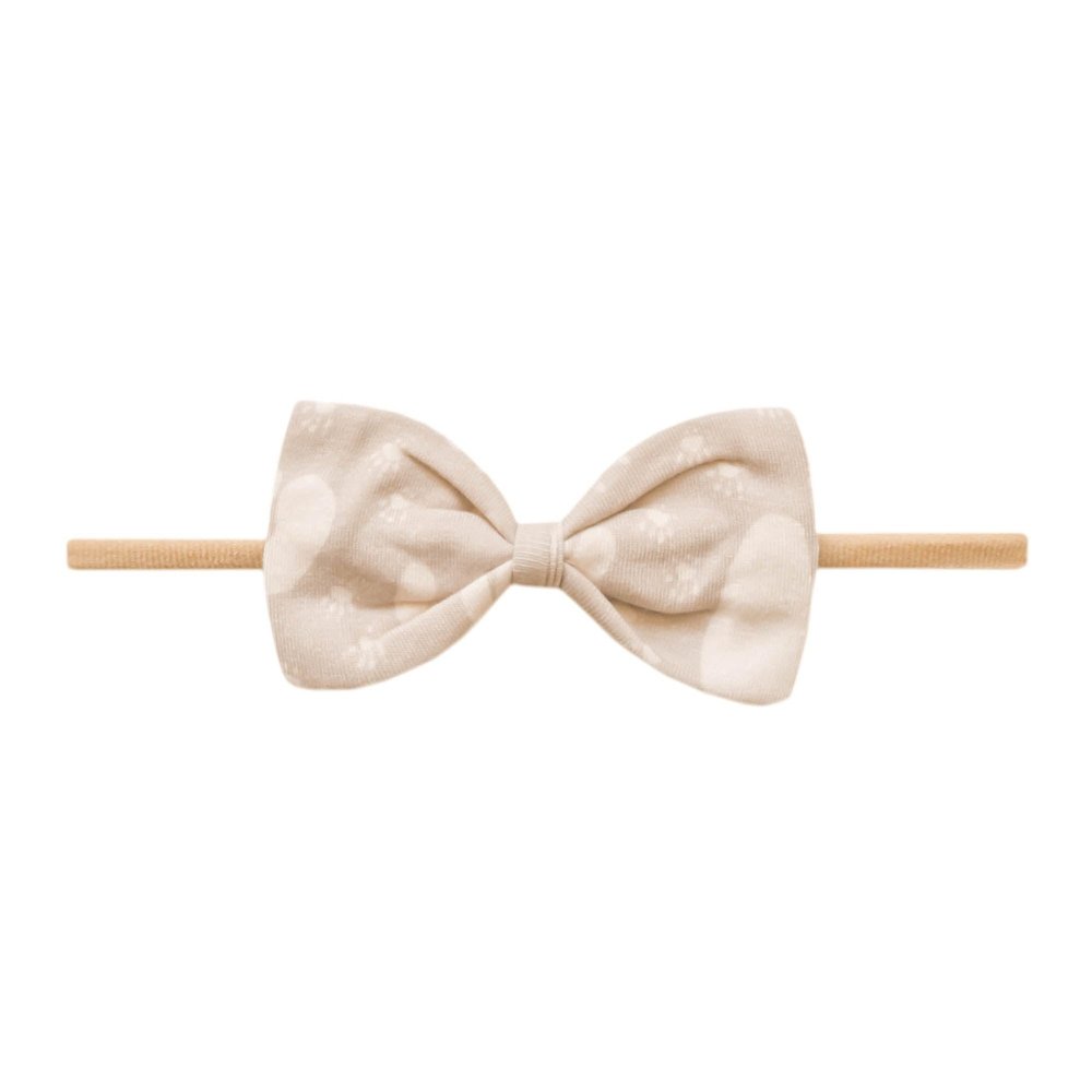 Copper Pearl Bowtie Baby Bow Tracker