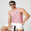 Men's T-Shirts Men Flamingo Print Tank Top T-Shirts for Men (Color : Baby Pink, Size : Large) view 1