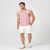 Men's T-Shirts Men Flamingo Print Tank Top T-Shirts for Men (Color : Baby Pink, Size : Large) view 4