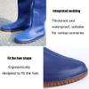 Hip Waders PVC Hip Waders, Fishing Pants/Hunting Shoes with Adjustable Buckle, Suitable for Feet Between 22.5 and 27.5cm (Color : Blue, Size : 43) view 4
