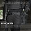 WYNEX Tactical Molle Dump Pouch,Roll-Up Drawstring Magazine Utility Pouch Folding Dump Bag view 2