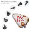 Your Fall Bike Seat Cover Waterproof and Dustproof Adjustable Soft Saddle Cushion Covers view 3
