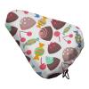 Cartoon Candy Bike Seat Cover Waterproof and Dustproof Adjustable Soft Saddle Cushion Covers view 1