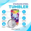 Hyturtle Personalized Gifts Koala Lover - Koala Is My Spirit Animal Customized Name Stainless Steel Tumbler 20 oz With Lid - Idea Cute Animals Lover Gifts For Women, Girl On Birthday, Christmas view 4