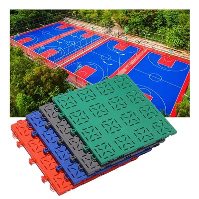 25CM Outdoor Modular Interlocking Floor Tiles, DIY Colored Anti Slip Floor mats for Schools/Amusement Parks/Sports venues (Color : Red, Size : 1PCS)