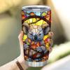 Hyturtle Personalized Gifts Koala Lover - Koala Prints Customized Name Stainless Steel Tumbler 20 oz With Lid - Idea Cute Animals Lover Gifts For Women, Girl, Kids On Birthday, Christmas view 3