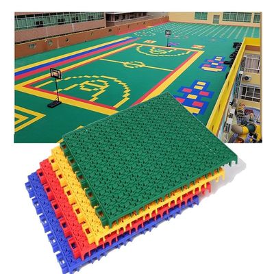 25cm Modular Interlocking Floor Tiles for Park Stadium Amusement Park, Indoor Outdoor Waterproof and Anti Slip PP Splicing Sports Floor mat (Color : Purple, Size : 1PCS)