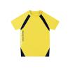 Boys Swimsuits Short Sleeve UPF 50+ Sun Protection Rash Guard with Hat 2 Piece Kids Bathing Suit 4-14 Years Yellow view 3