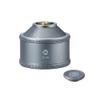 CAMPINGMOON Empty Refillable Cylinder 35g Standard for Backpacking Camping EN417 Lindal Valve Silver TC-28 view 1