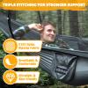 Chihee Ultra-Light Travel Camping Hammock Pop-up Net Hammock 660lbs Load Capacity,Breathable,Quick-Drying Parachute Nylon 2 Premium Carabiners,2 Tree Slings Included for Outdoor Backpacking Hiking view 2