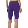 Capri Leggings for Women Knee Length High Waisted Yoga Pants Casual Summer Workout Exercise Bike Shorts with Pockets view 3