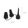 Veemoon 4Pcs Inflatable Pump Nozzles Air Pump Inflator Nozzles Plastic Replacement view 2