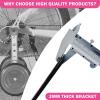 HAWENS Bike Training Wheels Mute Flash Wheels with Adjustable Bicycle Stabilizer Mounted Kit Compatible for 12 14 16 18 20 inch Single Speed Bike view 3