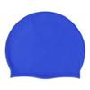 jueshanzj Swim Cap Adult Solid Color Waterproof Swimming Swimming Cap Blue One Size view 1
