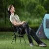 MARCHWAY Lightweight Folding High Back Camping Chair with Head Support, Stable Portable Compact for Outdoor Camp, Travel, Beach, Picnic, Festival, Hiking, Backpacking (Highback Black) view 2
