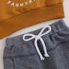 Adobabirl Toddler Baby Halloween Outfit Boy Girl Hand Picked Pumpkin Sweatshirt and Pants Set Halloween Fall Baby Clothes (Hand Picked Pumpkin Outfit,12-18 Months) view 4