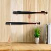 Toddmomy 1set Wall-mounted Baseball Bat Holder Sturdy Acrylic Bat Display Stand with Screws for Sports Enthusiasts and Stylish Storage for Home Decor view 4