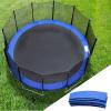 JIUYEKEW Universal Replacement Trampoline Safety Pad, Safety Guard Spring Cover Edge Protection Fits 8ft 10ft 12ft 13ft 14ft 15ft 16ft Frames, No Holes for Poles (14ft, Red) view 2