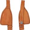 Horse Western Adult Tooled Leather Replacement Saddle Fender Pair Set with Belvins Buckles Hobble Straps ME-WSF-N013 view 1