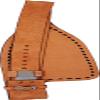 Horse Western Adult Tooled Leather Replacement Saddle Fender Pair Set with Belvins Buckles Hobble Straps ME-WSF-N013 view 2