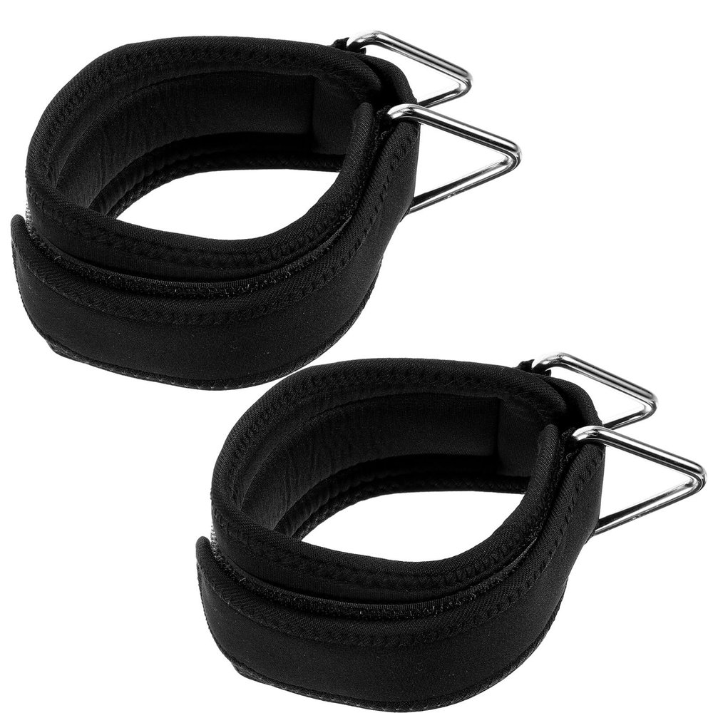 Sosoport 1 Pair Ankle Buckle Accessories Ankle Leg Strap Exercise Belt Anti-wear Ankle Strap Fitness Band Ankle Strap Workout Leg Straps for Cable Machine Cable tie
