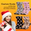 COLORSFORU Custom Mothers Day Socks with Faces:Made in USA,Customized Photo Socks,Personalized Novelty Gift for Mom view 2