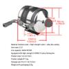 Spincast Bowfishing Reel with Fishing Reel Seat, Slingshot Bow Fishing, Left and Right Reversible Handle,for Compound Bow and Recurve Bow view 4