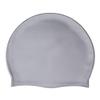 Dressnu Adult Swimming Cap Silicone Swimming Cap Grey One Size view 1