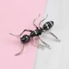 Opexicos 2Pcs Simple stripe enamel big ant brooch exaggerated insect Pin Brooches Accessories view 4