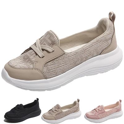 YECDET Kotsas Orthopedic Shoes for Women,Orthopedic Women Shoes Breathable Arch Support Non-Slip,Orthopedic Walking Shoes for Women (6, Khaki)