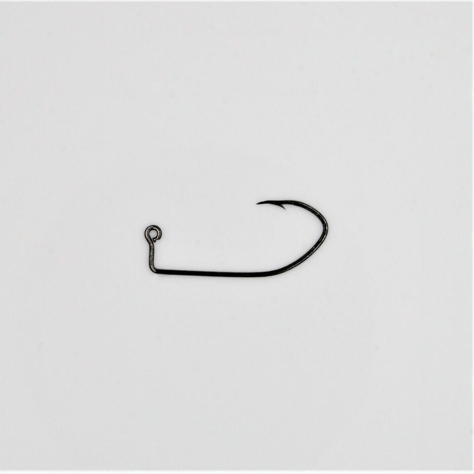 100 - Eagle Claw 500BP Black Pro V Lil Nasty Sickle Style Jig Hooks for Molds 2