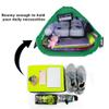 BeeGreen Christmas Green 20 pieces Drawstring Backpack Bags Cinch Bags Bulk Heavy Duty Gift Wrap Bags Machine Washable Lightweight Sackpack Outdoor Sport Bags for Men Women view 2