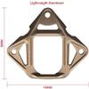 Metal 3-Hole Type 2 Skeleton NVG Mount Shroud Suitable with L4G24 Helmet Mount for AirFrame Helmet view 2