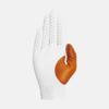 Duca del Cosma Men's Men's Golf Glove Men's Golf Glove Elite Pro - Left - White/Tan view 2