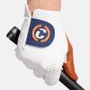 Duca del Cosma Men's Men's Golf Glove Men's Golf Glove Elite Pro - Left - White/Tan view 3