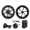 L-faster DIY 36v 350w 16 Inch Bike Scooter Front Drive Brushless Gear Hub Motor Kit with Disc Brake Pneumatic Wheel (48V 350W) view 1