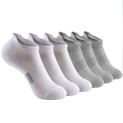 Gonii Ankle Socks Womens Running Athletic No Show Socks Cushioned 5-Pairs