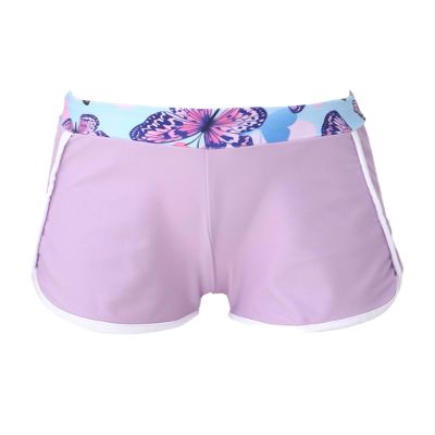 Kaerm Girls Athletic Quick Dry Workout High Waisted Running Bottoms Active Shorts Butterfly 16 Years