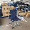 VIDECOR 2 Pieces Camping Chair with Shade Canopy Folding Camping Lounge Chair with Carry Bag for Outdoor Camping Hiking 50 * 50 * 90/120cm,D view 2
