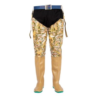 Hip Waders 85Ccm Hip Wader, Waterproof PVC Anti Slip and Wear-Resistant Fishing Hunting and Wading Boots (Color : A1, Size : 41)