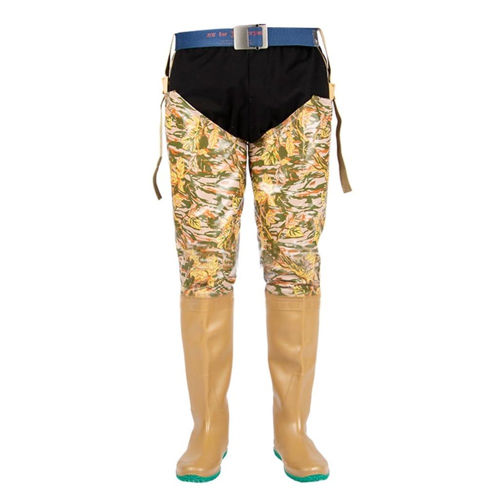 Hip Waders 85Ccm Hip Wader, Waterproof PVC Anti Slip and Wear-Resistant Fishing Hunting and Wading Boots (Color : A1, Size : 41)