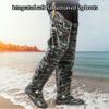 Hip Waders 90cm High Hip Wader, Fishing/Hunting/breeding Long Wading Boots, Adjustable Buckle (Color : Green, Size : 37) view 2