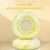 JHKJ 8 Pack Inline Wheels with Bearing ABEC-9 for Indoor Outdoor 68mm 72mm 76mm 80mm Hardness 83A Inline Replacement Wheels,Yellow,68mm view 2
