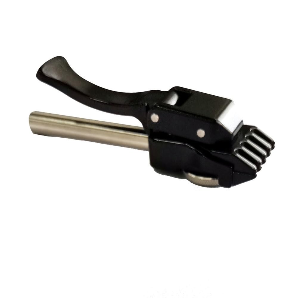 Gloperti Tennis Racket String Pull Clamp, Adjustable Turntable Badminton Pull Clamp for Tennis String Machine Pack of One