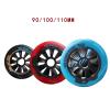 JHKJ Hardness 85A Inline WheeIs for Inline Replacement Wheels for Big Wheel Professional Speed Skating 90mm 100mm 110mm,Red,90mm view 2