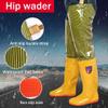 Hip Waders 85Ccm Hip Wader, Waterproof PVC Anti Slip and Wear-Resistant Fishing Hunting and Wading Boots (Color : A3, Size : 37) view 3